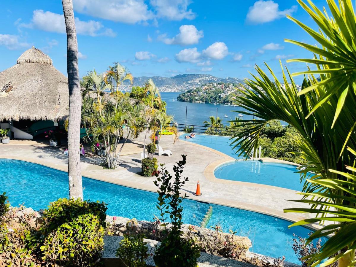 Departamento La Mejor Vista De Acapulco En Casablanca Grand Lägenhet Exteriör bild