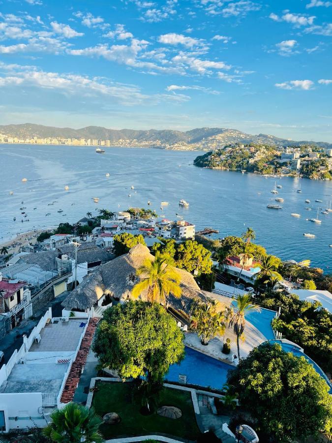 Departamento La Mejor Vista De Acapulco En Casablanca Grand Lägenhet Exteriör bild